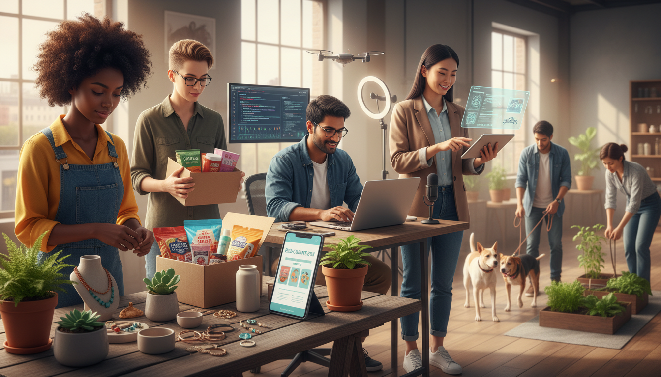 Unlock Your Potential: A Side Hustle Spotlight on Sustainable, Digital, and Low-Capital Ventures